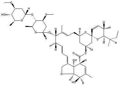 Abamectin B1b Structural Formula