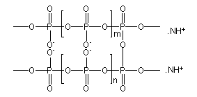 Ammonium polyphosphate structural formula