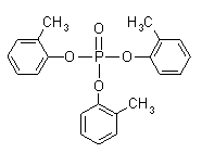 Tricresyl phosphate structural formula